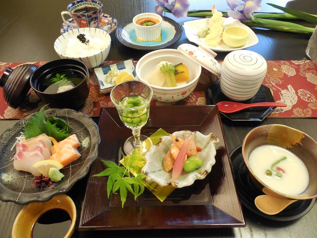 Ryokan Kinsui Куруме Екстериор снимка